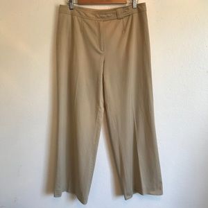 Escada Beige Cropped Dress Pants Size 44 (XL)